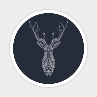 deer silhouette Magnet